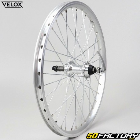 20&quot; (19-406) roda traseira de bicicleta para roda livre 5/6/7V Vélox Mach1 ER-10 cinza alu