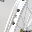 Rueda delantera de bicicleta 20&quot; (19-406) Velox Mach1 ER-10 alu gris