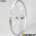 Bicycle front wheel 26&quot; (19-559) Velox Mach1 ER-10 alu gray