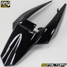 Coque arrière FACTORY noir Derbi Senda DRD Xtreme, Smt, Rcr