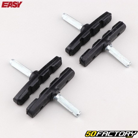 Pastillas de freno para bicicleta V-Brake, simétricas Cantilever 60 mm Easy (sin roscas)