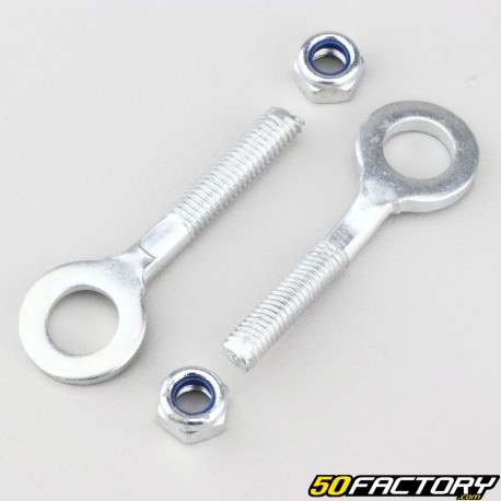 Tensores de cadena ØXNUMX mm para pocket bike, quad de bolsillo gris (juego de XNUMX)