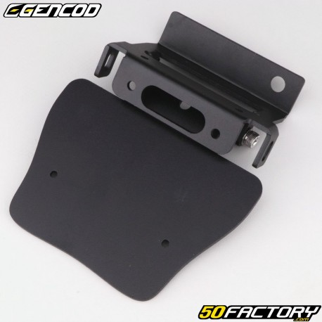 Bavette support de plaque Fantic XE, XM, Sherco SM-R 50... Gencod noire