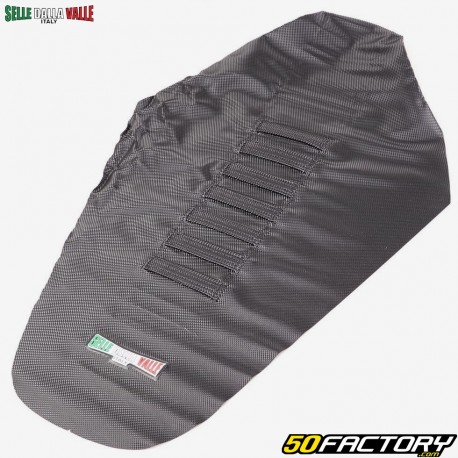 Funda de asiento Kawasaki KXF 450 (desde 2004), Husaberg FE 390 (2010 - 2011)... Selle Dalla Valle Factory Negra