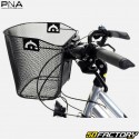 Front bicycle basket with universal PNA black attachment