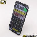 Support smartphone et GPS silicone sur guidon de vélo Fifty bike parts