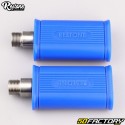 Notario type pedals for MBK 51 moped, Peugeot 103, Motobécane... (14x1.25 mm) Restone blue