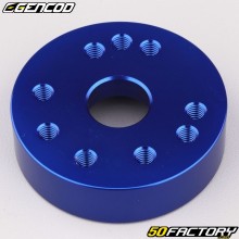 Base del silenciador Gencod M72B azul (distancias entre centros 40 mm, 42 mm y 45 mm)