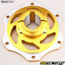 Karting aluminum brake disc holder for ØXNUMX mm shaft Speed ​​HQ-Line gold