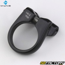 Abrazadera para sillín de bicicleta con fijación para portaequipajes M-Wave Estantería Ø31.8 mm