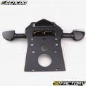 Mud flap license plate holder with LED light and indicators Derbi Senda,  Gilera SMT... (from 2011) Gencod black