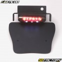 Bavette support de plaque avec feu arrière à leds Fantic XE, XM, Sherco SM-R 50... Gencod noire