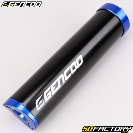 Silencer Gencod M72B Teta black and blue (center distances 40 mm, 42 mm and 45 mm)