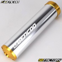 Silenciador Gencod M72B Bulto prata e ouro (distâncias centrais 40 mm, 42 mm e 45 mm)