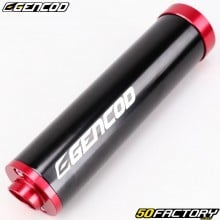 Silenziatore Gencod M72C Copa nero e rosso (centri da 33 mm e 36 mm)