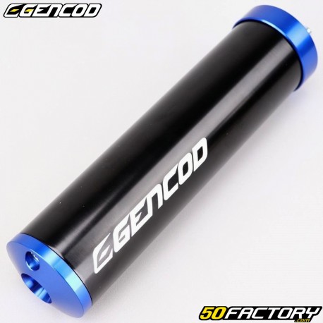 Silencieux Gencod M72C Bulto noir et bleu (entraxes 33 mm et 36 mm)