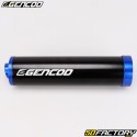 Silenciador Gencod M72C Copa preto e azul (centros de 33 mm e 36 mm)