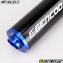 Silenciador Gencod M72C Copa preto e azul (centros de 33 mm e 36 mm)