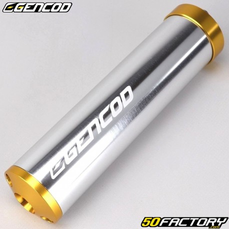 Silencer Gencod M72C Bulto silver and gold (center distances 33 mm and 36 mm)