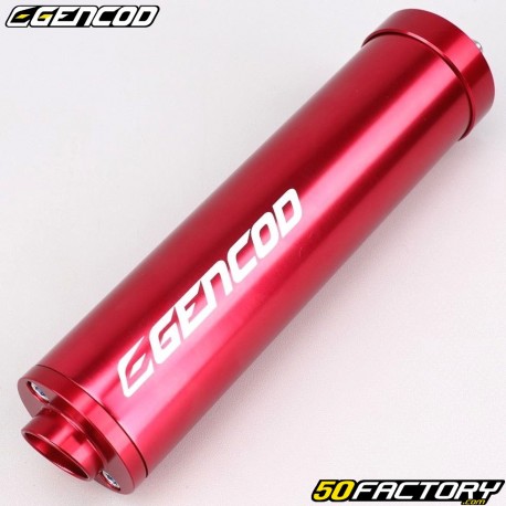 Silenciador Gencod M72C Copa vermelho (centros de 33 mm e 36 mm)