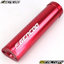 Silencieux Gencod M72C Teta rouge (entraxes 33 mm et 36 mm)