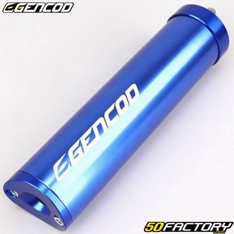 Silencieux Gencod M72C Teta bleu (entraxes 33 mm et 36 mm)