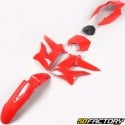 Kit de carenado Derbi Senda DRD Xtreme, Gilera SMT,  RCR (2011 - 2017) rojo (sin carenados debajo del asiento)