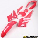 Fairing kit Derbi Senda DRD Xtreme, Gilera SMT,  RCR (2011 - 2017) red (with underseat fairings)