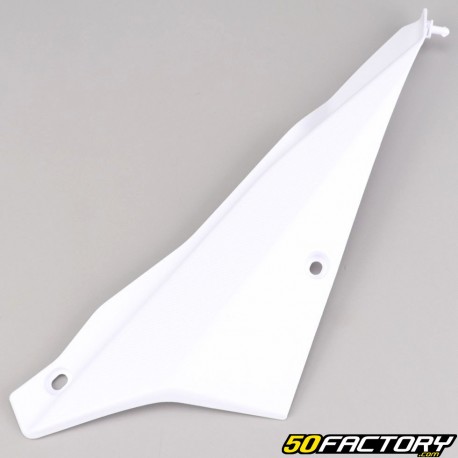 Under saddle left fairing Derbi Senda DRD Xtreme, Gilera SMT,  RCR (2011 - 2017) white