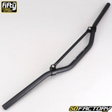 Aluminum handlebar Ø22 mm Fifty black with black bar