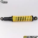 XNUMXmm adjustable rear shock absorbers Peugeot  XNUMX, MBK XNUMX and Motobecane Restone  black and yellow