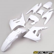 Kit carénages Derbi Senda, Gilera SMT, RCR (depuis 2018) blanc