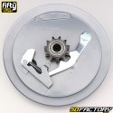 Complete reinforced XNUMXD pulley with release MBK XNUMX, Motobécane AVXNUMX... Fifty  gray