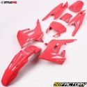 Kit carénages Derbi Senda, Gilera SMT, RCR (depuis 2018) StylePro rouge