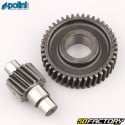 Secondary transmission gears 16/42 minarelli vertical, horizontal Aprilia SR, Vespa GTS,  Primavera... 125, 150 4 Polini