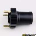 Moyeu de roue avant alu karting Ø17 mm longueur 75 mm noir