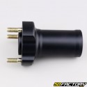 Moyeu de roue avant alu karting Ø17 mm longueur 95 mm noir