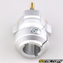 Karting aluminum rear wheel hub ØXNUMX mm length XNUMX mm gray