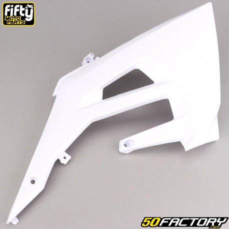 Carenado Delantero derecho Derbi Senda,  Gilera SMT,  RCR (Desde 2018) Fifty color blanco