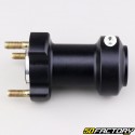 Moyeu de roue arrière alu karting Ø30 mm longueur 95 mm noir