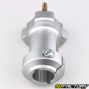 Karting aluminum rear wheel hub ØXNUMX mm length XNUMX mm gray