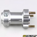 Karting aluminum rear wheel hub ØXNUMX mm length XNUMX mm gray