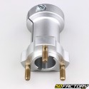 Karting aluminum rear wheel hub ØXNUMX mm length XNUMX mm gray