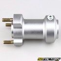 Karting aluminum rear wheel hub ØXNUMX mm length XNUMX mm gray