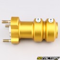 Moyeu de roue arrière alu karting Ø30 mm longueur 115 mm or