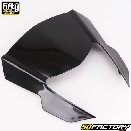 Mascherina faro anteriore Derbi Senda,  Gilera SMT,  RCR,  Aprilia SX RX 50 (da 2018) Fifty nera