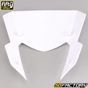 Careta tapa frontal Derbi Senda,  Gilera SMT,  RCR,  Aprilia SX RX 50 (desde 2018) Fifty blanca