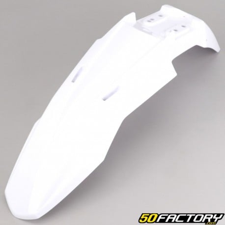 Front mudguard Derbi Senda,  Gilera SMT,  RCR,  Aprilia SX RX 50 (from 2018) white