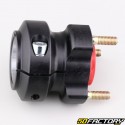 Karting aluminum rear wheel hub Ø40 mm length 62 mm black