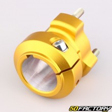 Karting aluminum rear wheel hub Ø40 mm length 62 mm gold